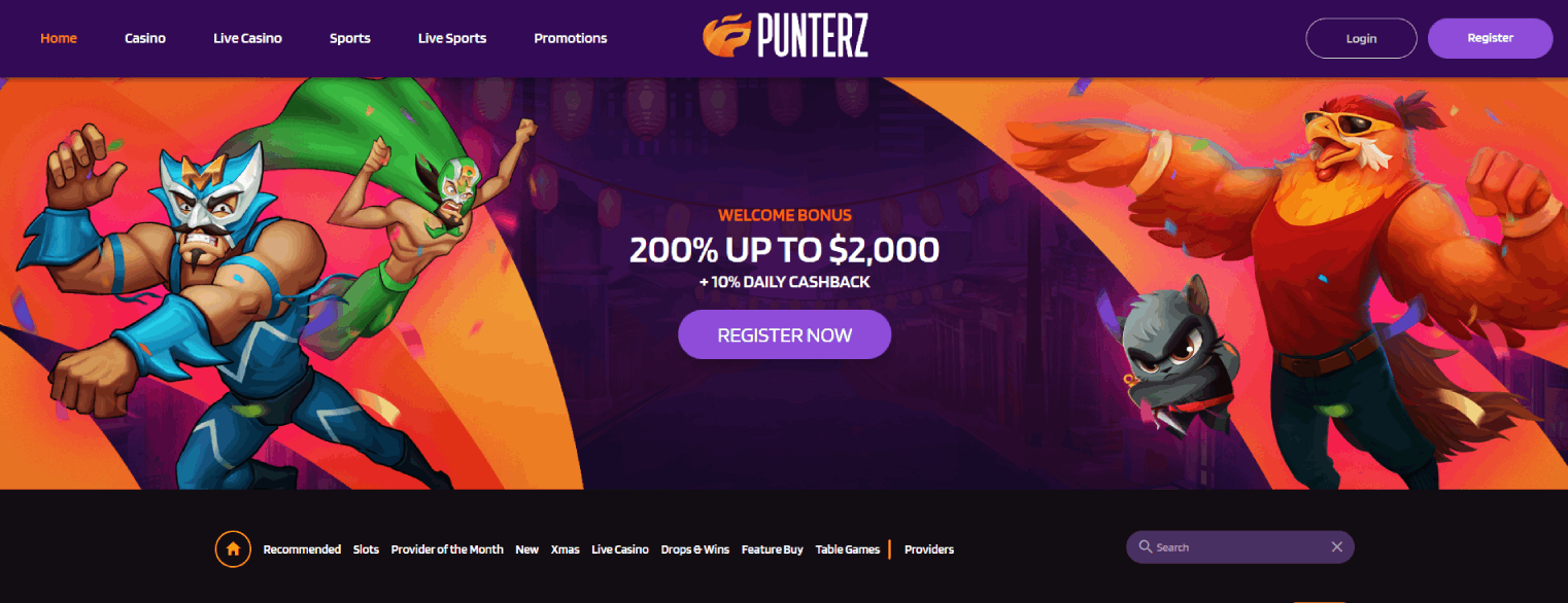 Punterz Casino